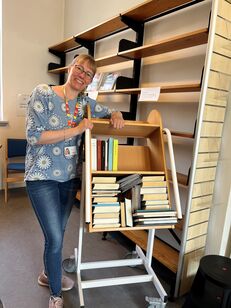 Bibliotekar, Dorte, flytter om i Sakskøbing