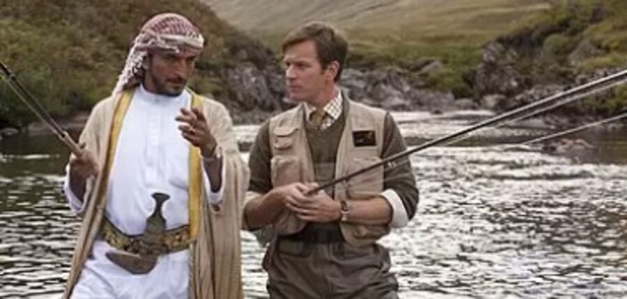 Sheik fisker med Ewan McGregor