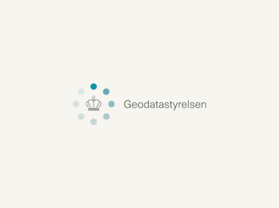 Historiske kort Geodatastyrelsen logo