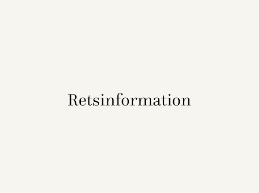 Retsinformation logo