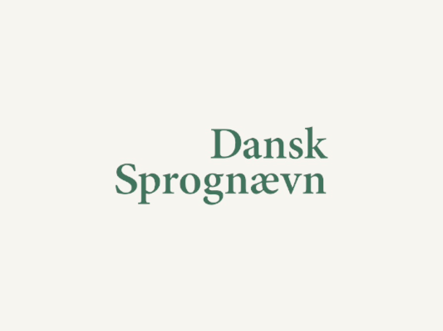 Retskrivningsordbogen Dansk Sprognævn logo