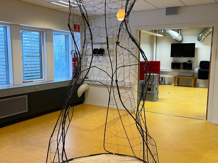 stemningsbillede fra workshop med skoleklasser